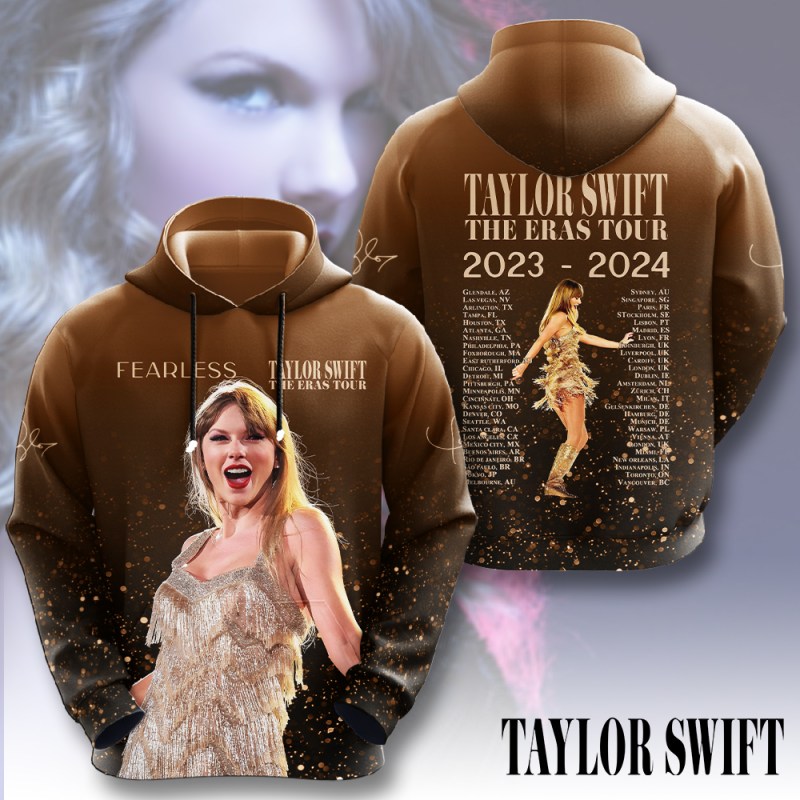 Taylor Swift Hoodie HOATT6367 Yuna Taylor Swift Combo 3D Apparels IFDDCLEC0411 Idea Fanatic