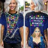 Taylor Swift 3D Apparels VANDH1669 Hanh Taylor Swift Premium 3D T-Shirt IFDD3DTS0013 Idea Fanatic