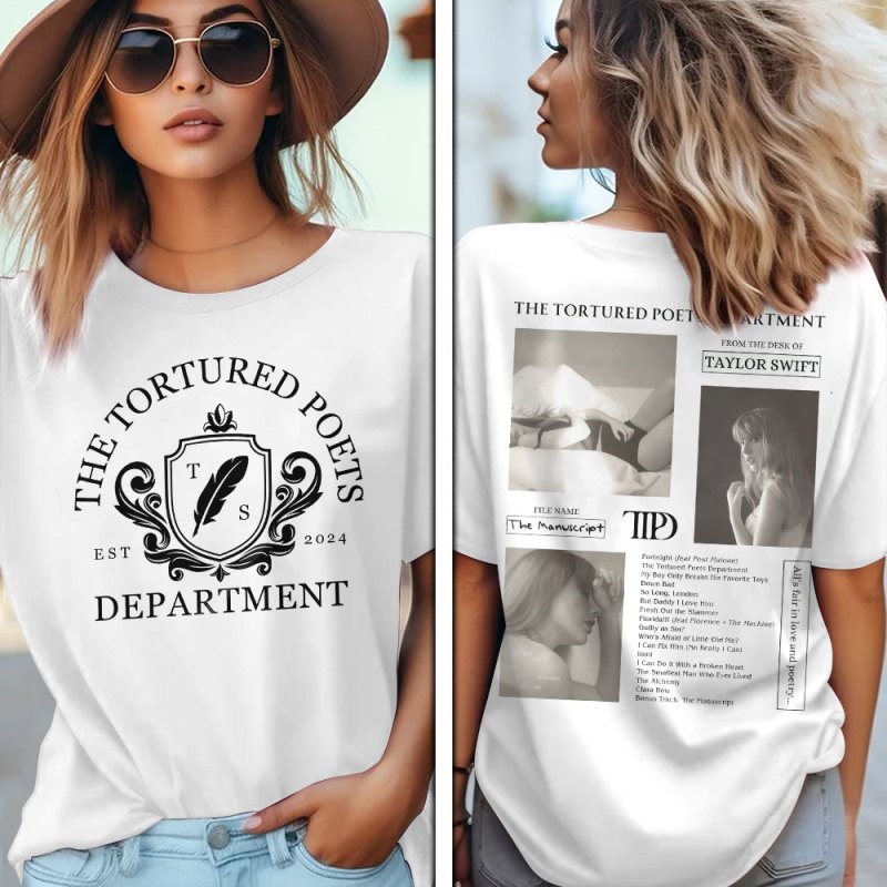 Taylor Swift 3D Apparels VANDH2785 Hanh T shirt 1 Taylor Swift Combo 3D Apparels IFDDCLEC0312 Idea Fanatic