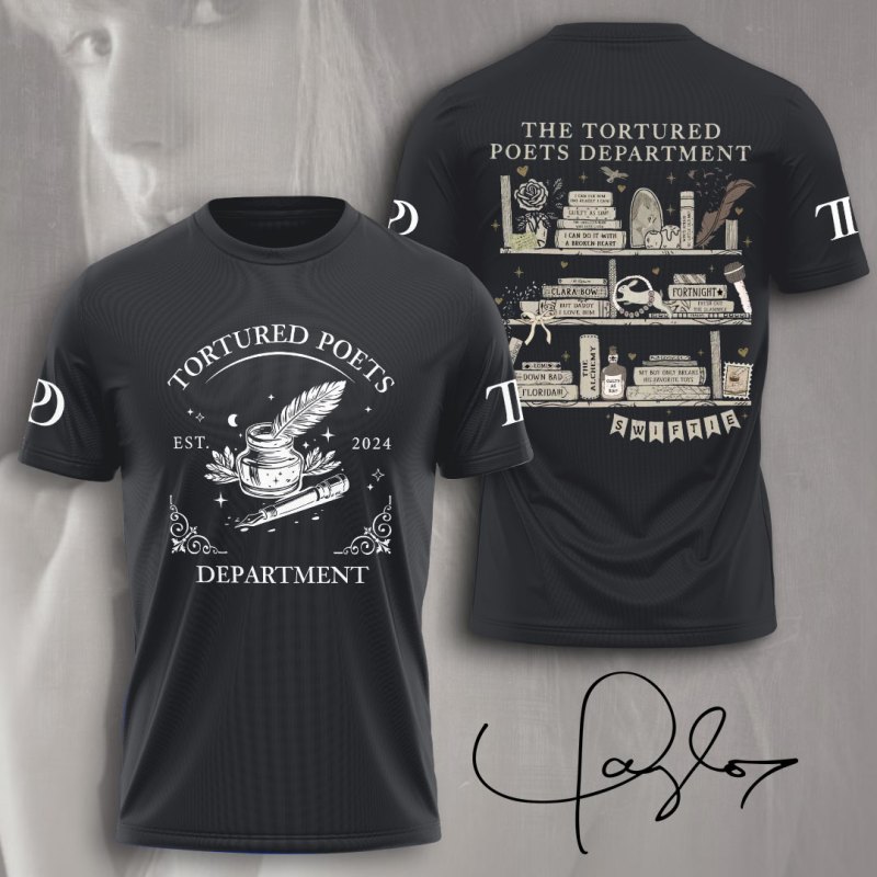 Taylor Swift 3D Apparels VANDH2787 Hanh T shirt 2 Taylor Swift Combo 3D Apparels IFDDCLEC0314 Idea Fanatic