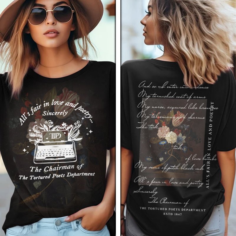 Taylor Swift 3D Apparels VANDH2794 Hanh T shirt 1 Taylor Swift Combo 3D Apparels IFDDCLEC0321 Idea Fanatic