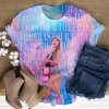 Taylor Swift 3D Apparels VANDH3416 Hanh Taylor Swift Premium 3D T-Shirt IFDD3DTS0023 Idea Fanatic