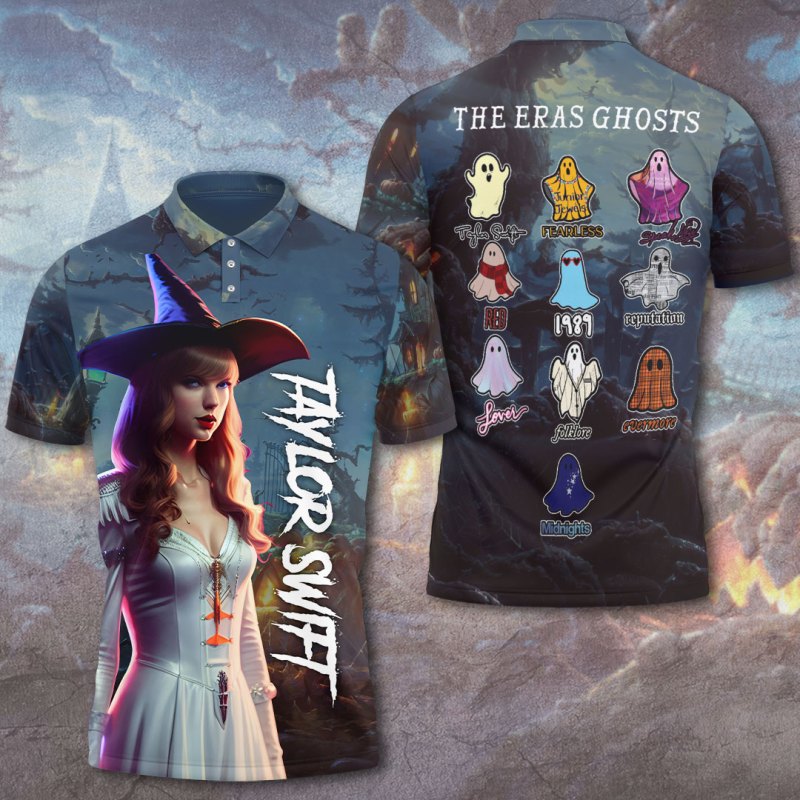 Taylor Swift 3D Apparels VANDH806 Hanh Polo Taylor Swift Combo 3D Apparels IFDDCLEC0163 Idea Fanatic