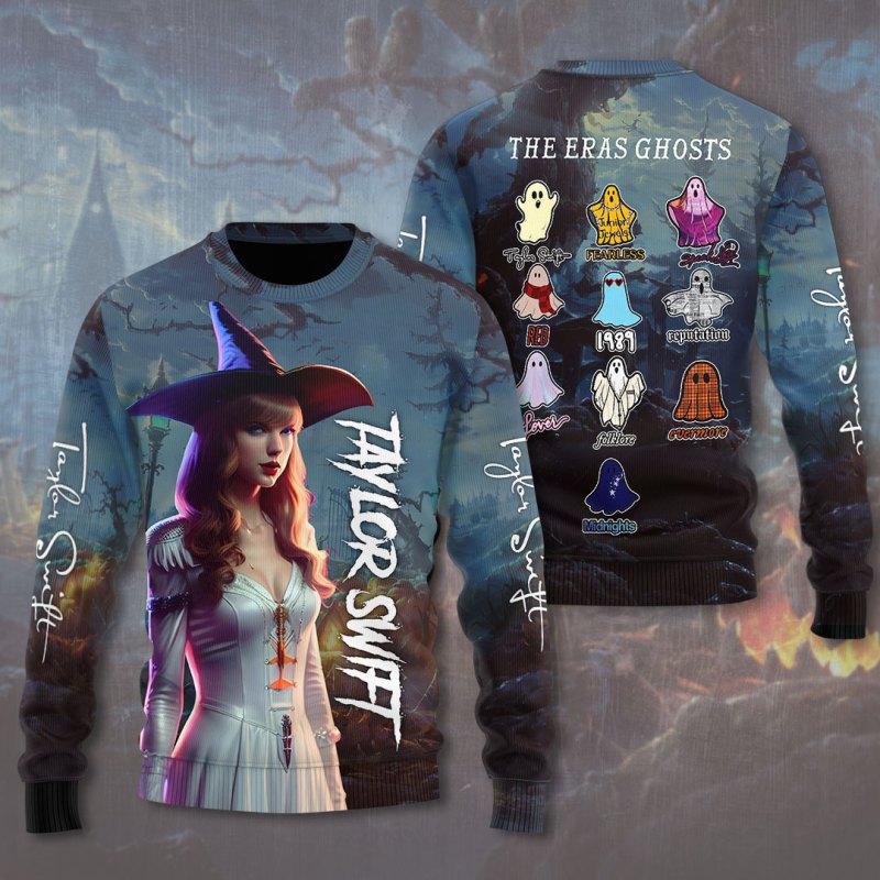 Taylor Swift 3D Apparels VANDH806 Hanh Sweater Taylor Swift Combo 3D Apparels IFDDCLEC0163 Idea Fanatic