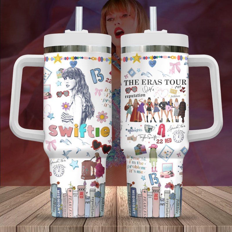 Taylor Swift 40oz Stanley Cup TANTN5652 mk1 Taylor Swift Personalized 40oz Stanley Tumbler IFDD40OZ0183 Idea Fanatic