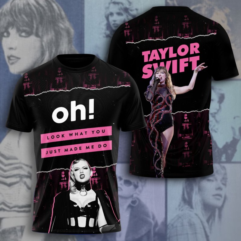 Taylor Swift AOP Apparels VANDH289 Hanh T shirt Taylor Swift Combo 3D Apparels IFDDCLEC0190 Idea Fanatic