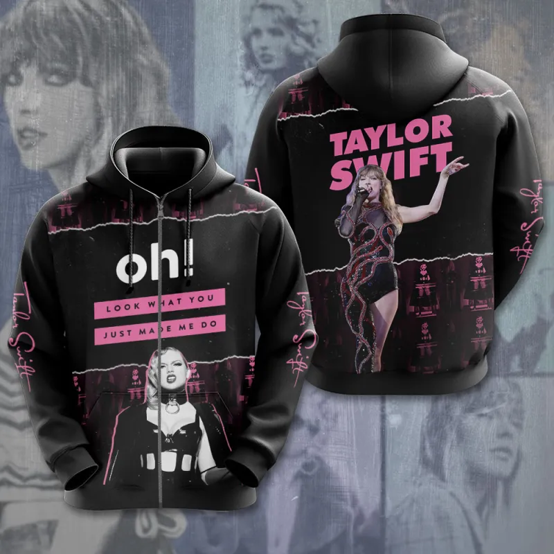 Taylor Swift AOP Apparels VANDH289 Hanh Zip Hoodie Taylor Swift Combo 3D Apparels IFDDCLEC0190 Idea Fanatic