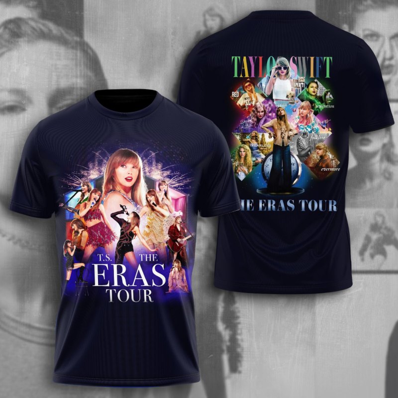 Taylor Swift AOP apparels VANDH258 Hanh 1 Taylor Swift Premium 3D T-Shirt IFDD3DTS0010 Idea Fanatic