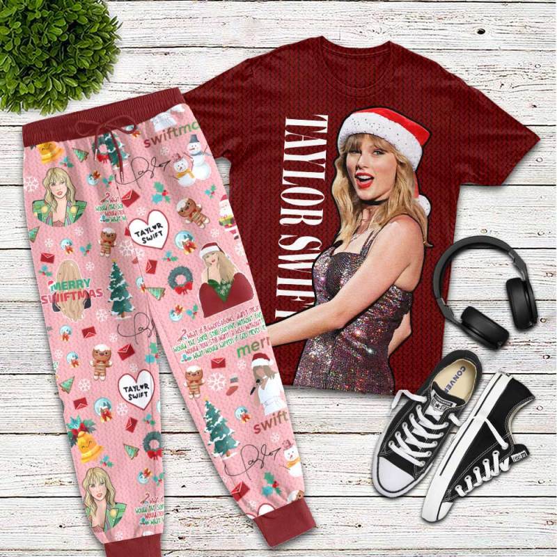 Taylor Swift All Over Print Women s Sleep Pajamas VANDH1901 Hanh Taylor Swift Combo 3D Apparels IFDDCLEC0258 Idea Fanatic