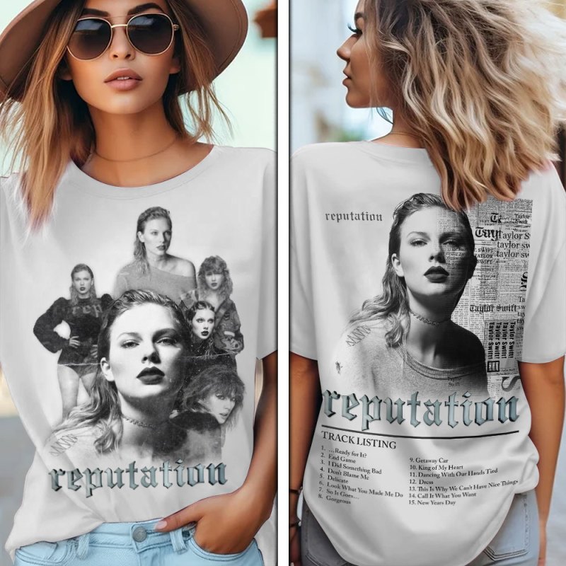 Taylor Swift Apparel GNE1174 Hanh T shirt Taylor Swift Combo 3D Apparels IFDDCLEC0267 Idea Fanatic