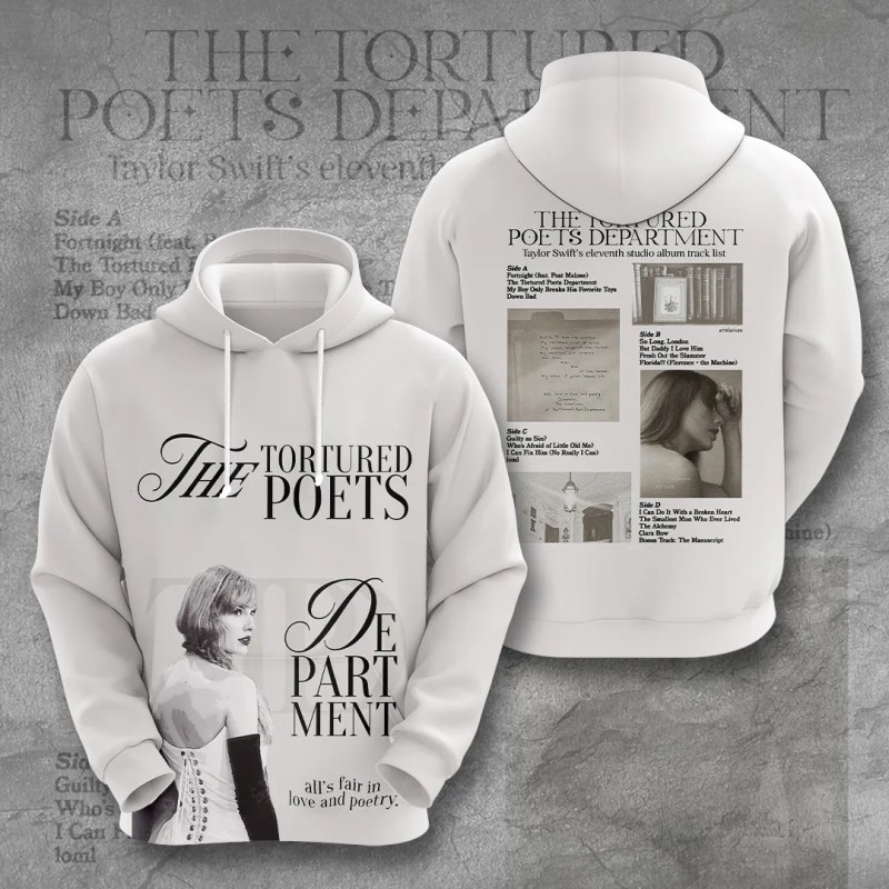 Taylor Swift Apparel TANTN6386 hoodie Taylor Swift Combo 3D Apparels IFDDCLEC0323 Idea Fanatic