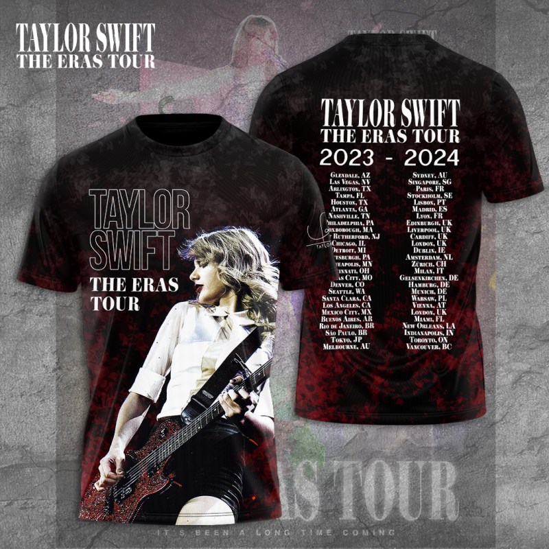 Taylor Swift Apparel TANTN6952 Shirt Taylor Swift Combo 3D Apparels IFDDCLEC0324 Idea Fanatic