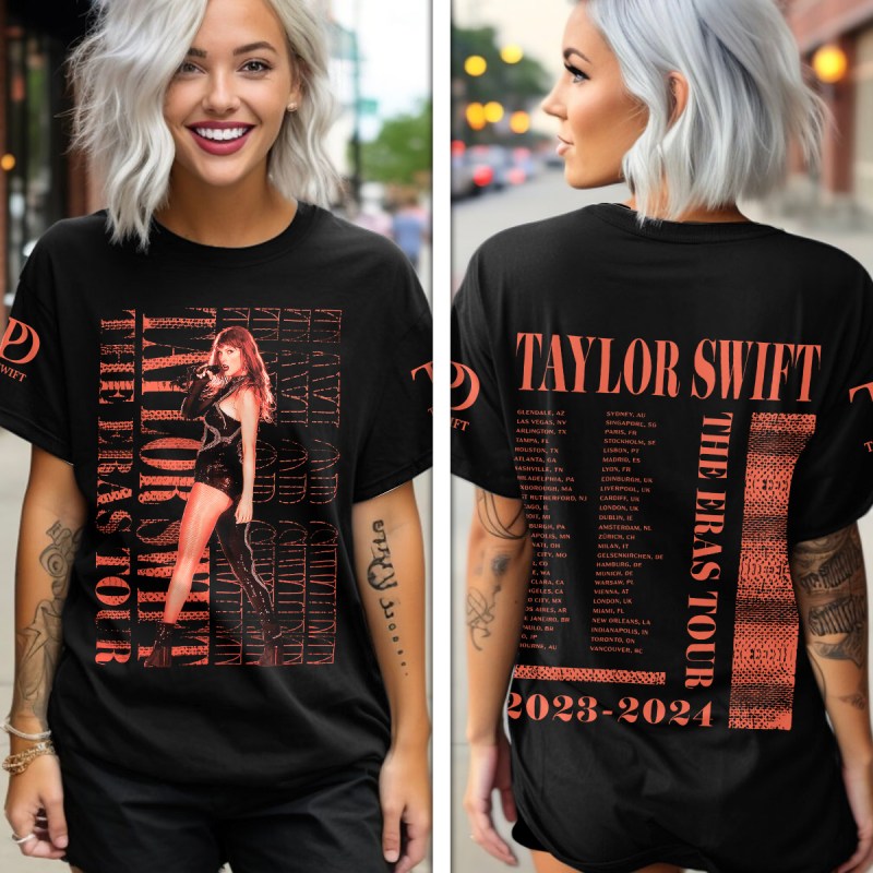 Taylor Swift Apparel TANTN8267 T shirt Taylor Swift Combo 3D Apparels IFDDCLEC0398 Idea Fanatic