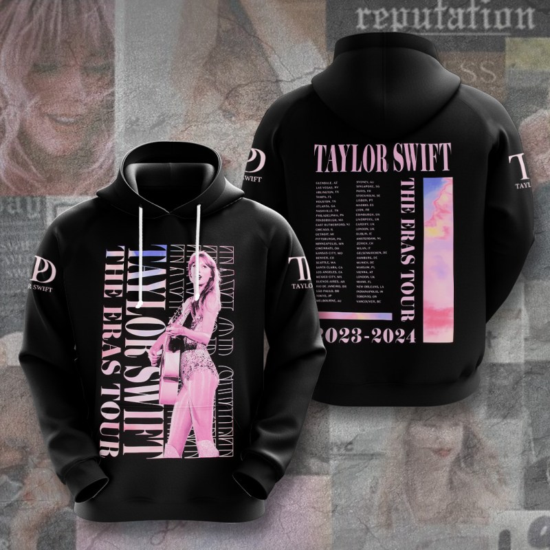 Taylor Swift Apparel TANTN8268 hoodie Taylor Swift Combo 3D Apparels IFDDCLEC0399 Idea Fanatic