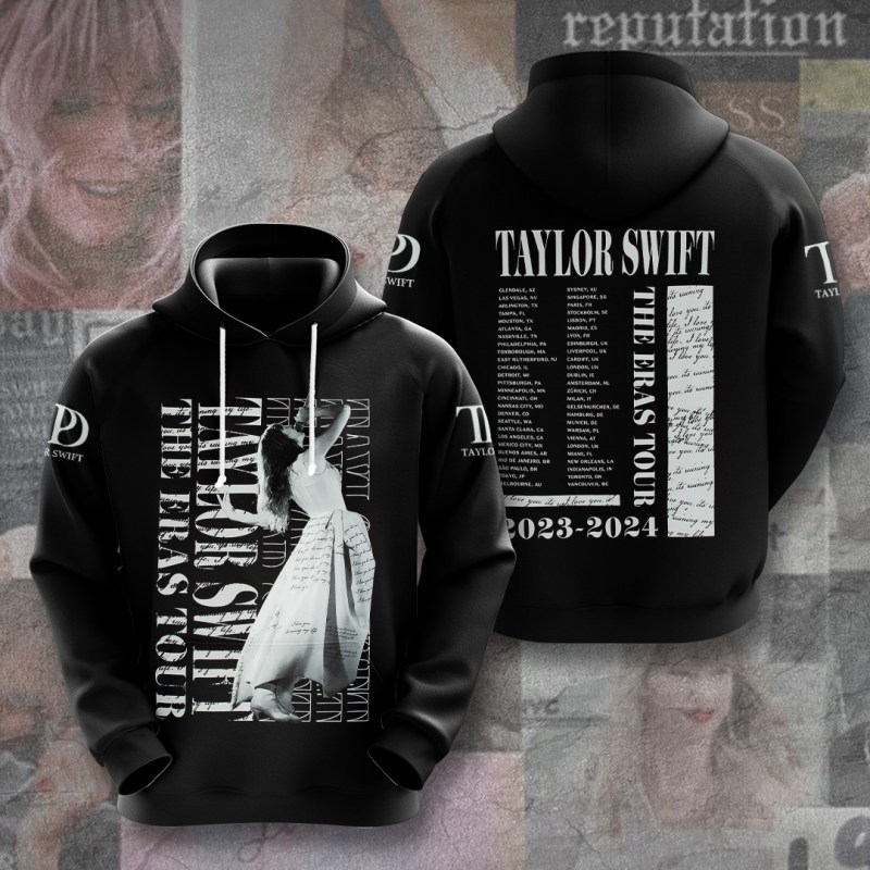 Taylor Swift Apparel TANTN8270 hoodie Taylor Swift Combo 3D Apparels IFDDCLEC0400 Idea Fanatic