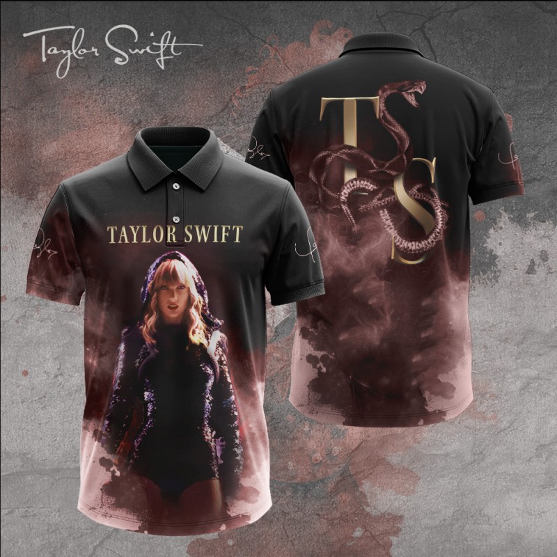 Taylor Swift Apparels GNE1062 polo Taylor Swift Combo 3D Apparels IFDDCLEC0350 Idea Fanatic