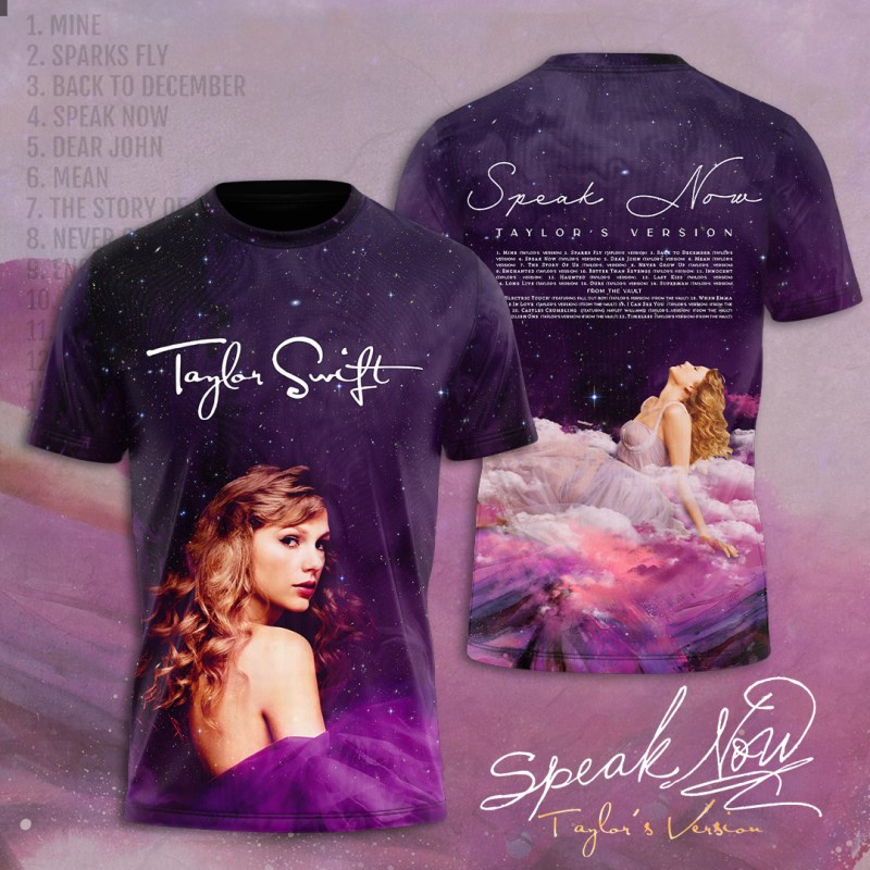 Taylor Swift Apparels TANTN1317 T Shirt Taylor Swift Combo 3D Apparels IFDDCLEC0193 Idea Fanatic