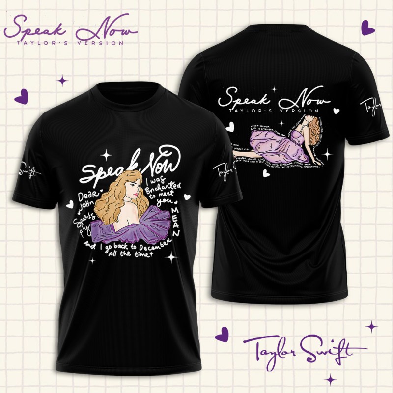 Taylor Swift Apparels TANTN1403 T Shirt black Taylor Swift Combo 3D Apparels IFDDCLEC0129 Idea Fanatic