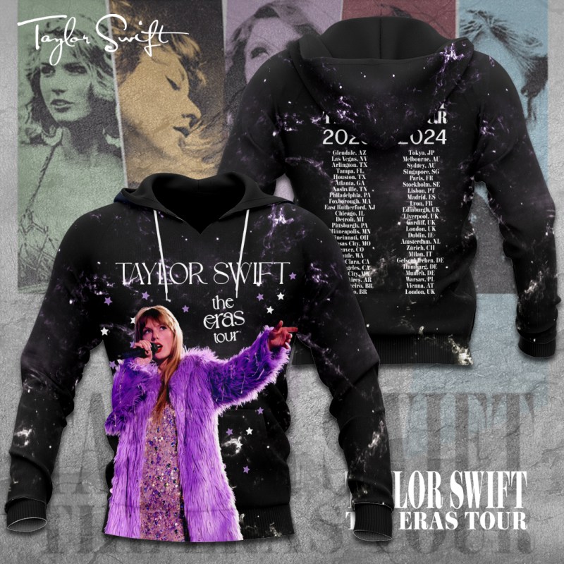 Taylor Swift Apparels TANTN1444 hoodie Taylor Swift Combo 3D Apparels IFDDCLEC0146 Idea Fanatic