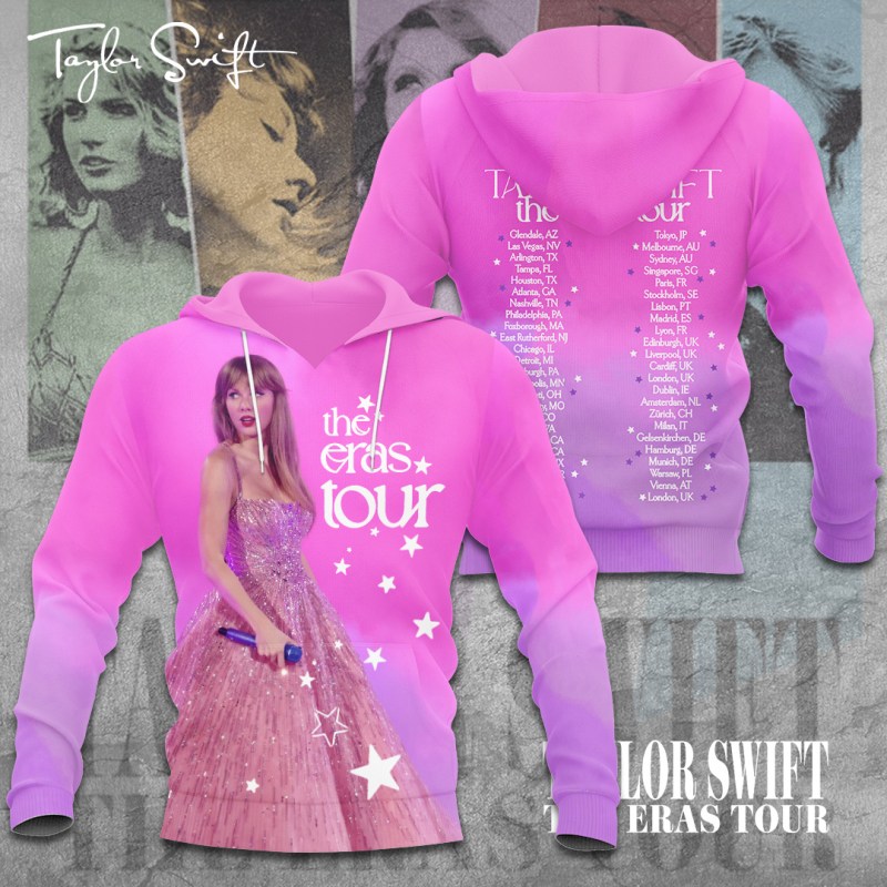 Taylor Swift Apparels TANTN1450 hoodie Taylor Swift Combo 3D Apparels IFDDCLEC0149 Idea Fanatic