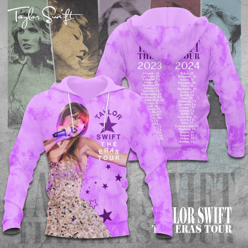 Taylor Swift Apparels TANTN1464 hoodie Taylor Swift Combo 3D Apparels IFDDCLEC0151 Idea Fanatic