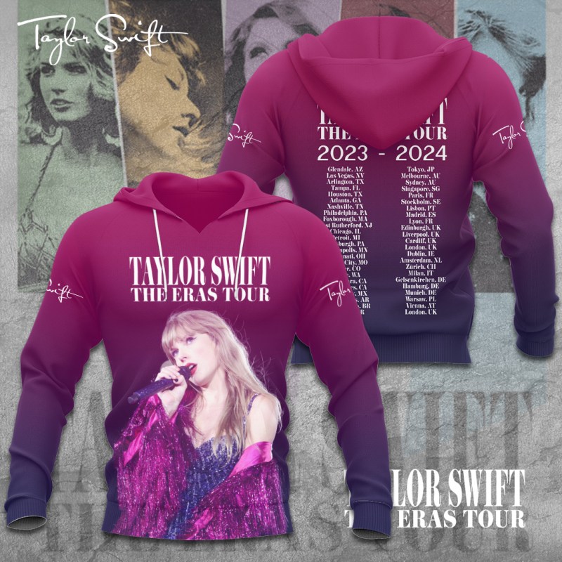 Taylor Swift Apparels TANTN1465 hoodie Taylor Swift Combo 3D Apparels IFDDCLEC0153 Idea Fanatic