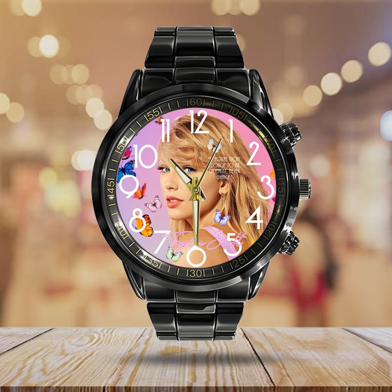 Taylor Swift Black Stainless Steel Watch GNE1048 Hanh 2 Taylor Swift Black Stainless Steel Watch IFDDWCH0024 Idea Fanatic