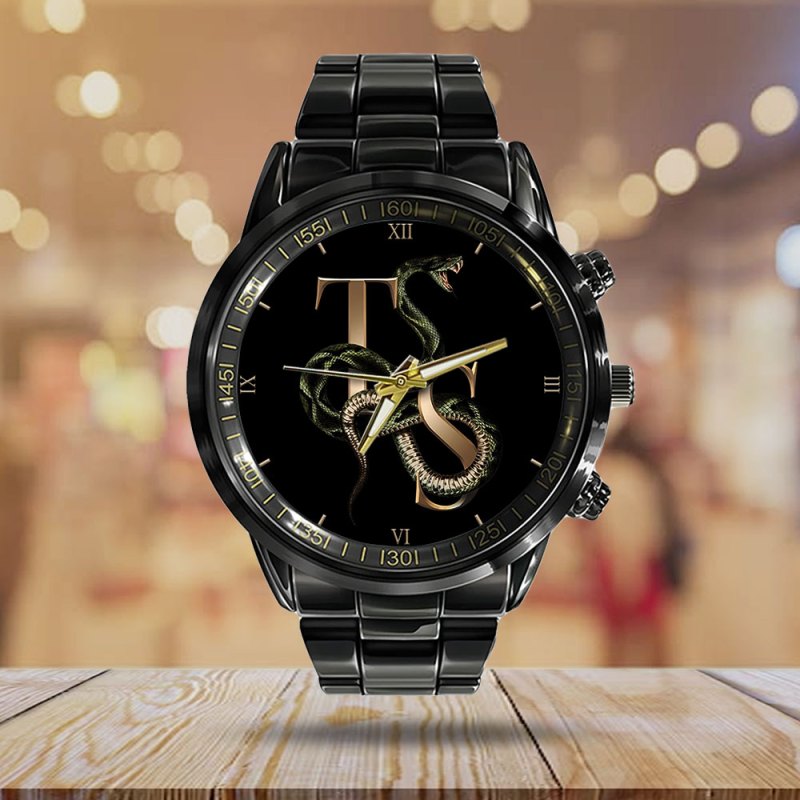 Taylor Swift Black Stainless Steel Watch GNE1155 Hanh 3 Taylor Swift Black Stainless Steel Watch IFDDWCH0012 Idea Fanatic
