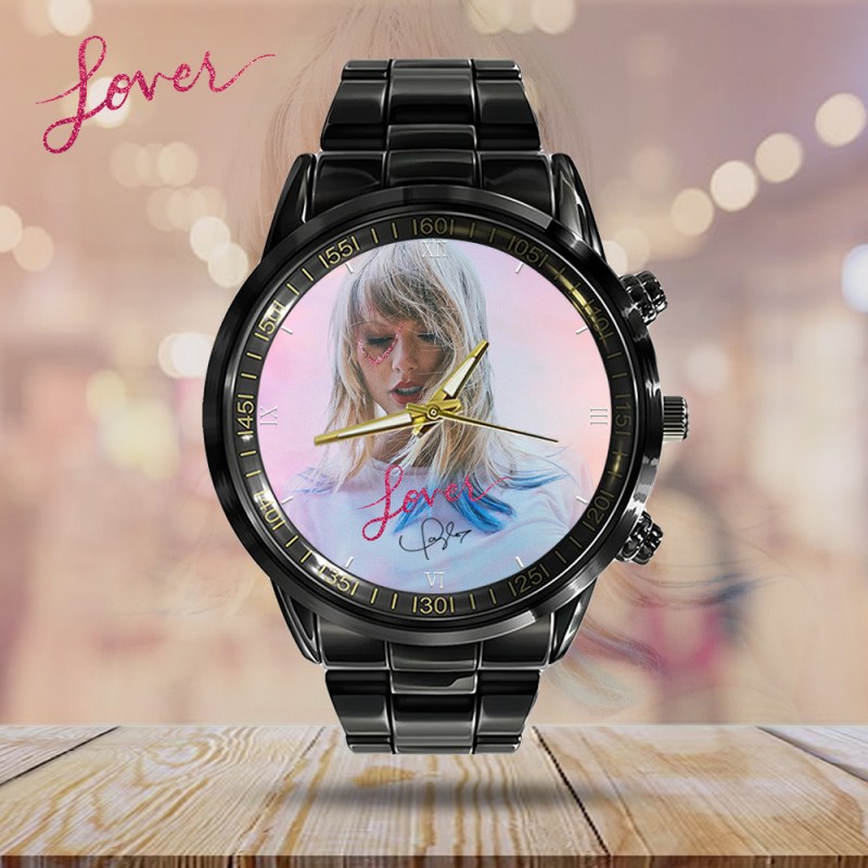 Taylor Swift Black Stainless Steel Watch GNE1343 mk2 Taylor Swift Black Stainless Steel Watch IFDDWCH0027 Idea Fanatic