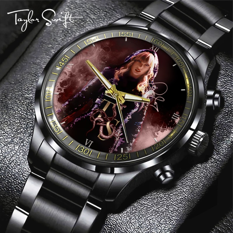 Taylor Swift Black Stainless Steel Watch GNE1345 mk1 Taylor Swift Black Stainless Steel Watch IFDDWCH0029 Idea Fanatic