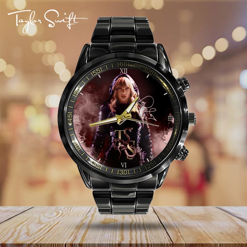 Taylor Swift Black Stainless Steel Watch GNE1345 mk2 Taylor Swift Black Stainless Steel Watch IFDDWCH0029 Idea Fanatic