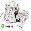 Taylor Swift Button Down Pajamas Set HOATT3625 Taylor Swift Premium Button Down Pajamas Set IFDDBDP0016 Idea Fanatic