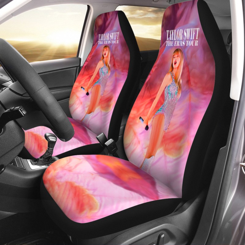 Taylor Swift Car Seat Cover TANTN3199 Taylor Swift Premium 2PCS Car Seat Cover IFDDCSC0011 Idea Fanatic