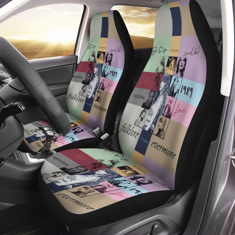 Taylor Swift Car seat cover VANDH1520 Hanh 2 Taylor Swift Premium 2PCS Car Seat Cover IFDDCSC0009 Idea Fanatic
