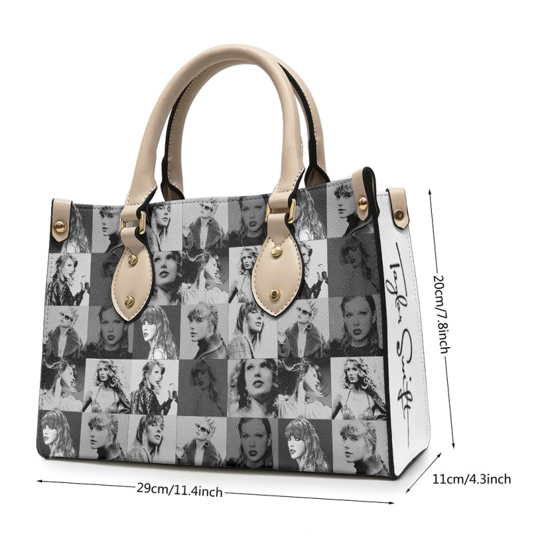 Taylor Swift Handbag TANTN1401 mk3 white Taylor Swift Premium Leather Lady HandBag IFDDLHB0017 Idea Fanatic