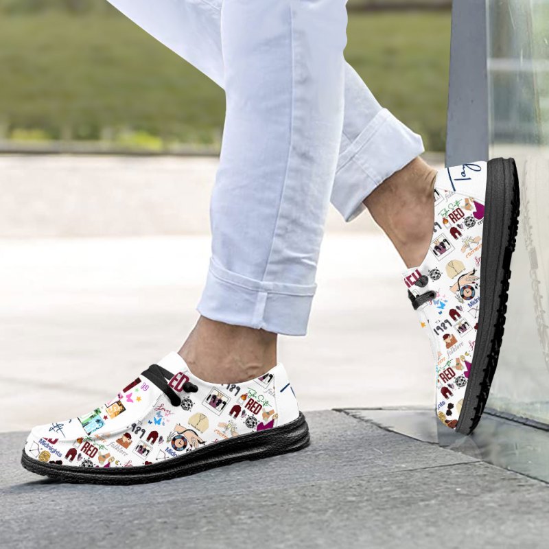 Taylor Swift Hey Dude Shoes VANDH1290 Hanh 3 Taylor Swift Custom Hey Dude Shoes IFDDDUDE0003 Idea Fanatic