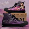 Taylor Swift High Top Shoes TANTN1413 black Taylor Swift Premium High Top Canvas Shoes IFDDHTCS0020 Idea Fanatic