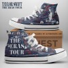 Taylor Swift High Top Shoes TANTN5031 white Taylor Swift Premium High Top Canvas Shoes IFDDHTCS0032 Idea Fanatic