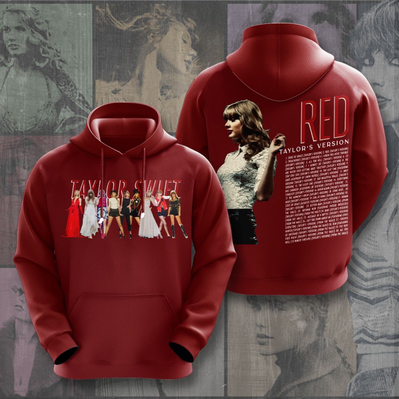 Taylor Swift Hoodie HOATT3813 Taylor Swift Combo 3D Apparels IFDDCLEC0137 Idea Fanatic