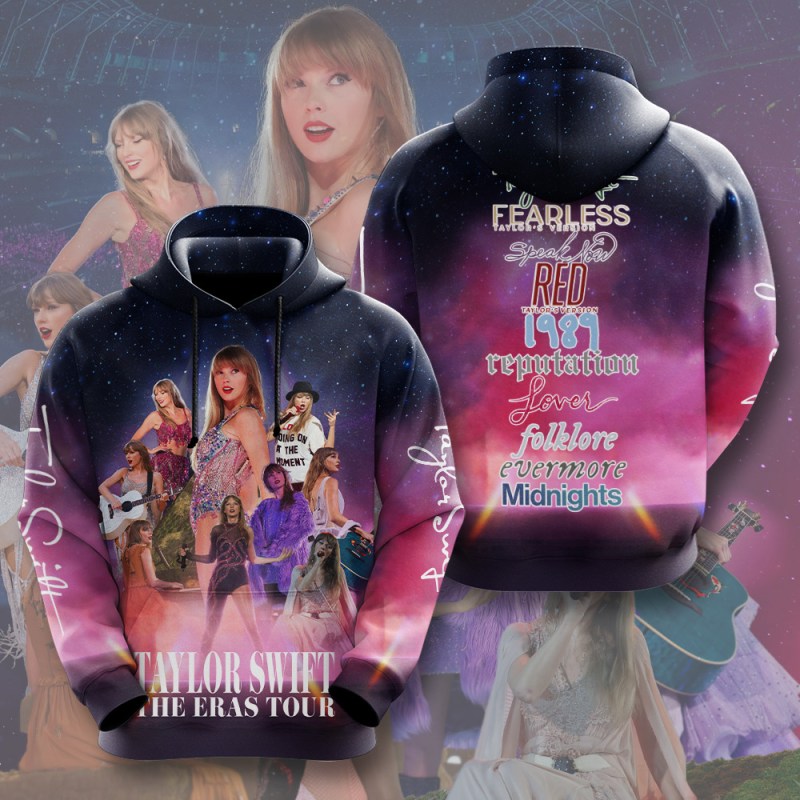 Taylor Swift Hoodie HOATT4390 Taylor Swift Combo 3D Apparels IFDDCLEC0205 Idea Fanatic