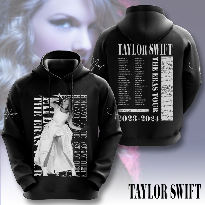 Taylor Swift Hoodie HOATT6041 Yuna Taylor Swift Combo 3D Apparels IFDDCLEC0272 Idea Fanatic