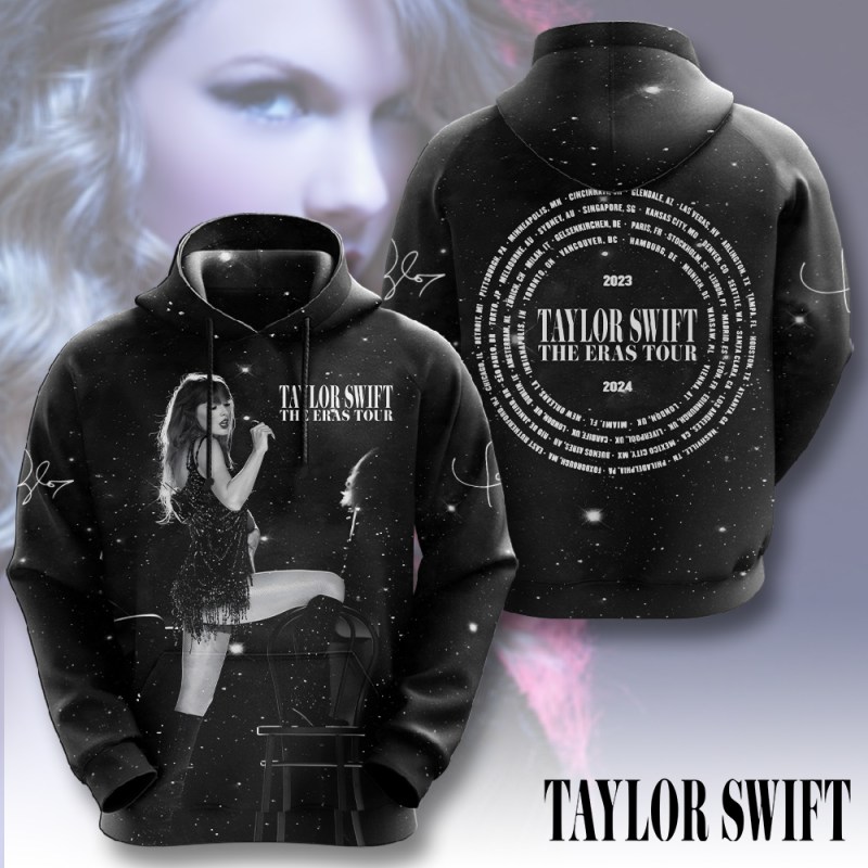 Taylor Swift Hoodie HOATT6046 Yuna Taylor Swift Combo 3D Apparels IFDDCLEC0279 Idea Fanatic