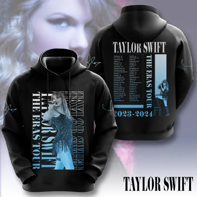 Taylor Swift Hoodie HOATT6104 Yuna Taylor Swift Combo 3D Apparels IFDDCLEC0381 Idea Fanatic