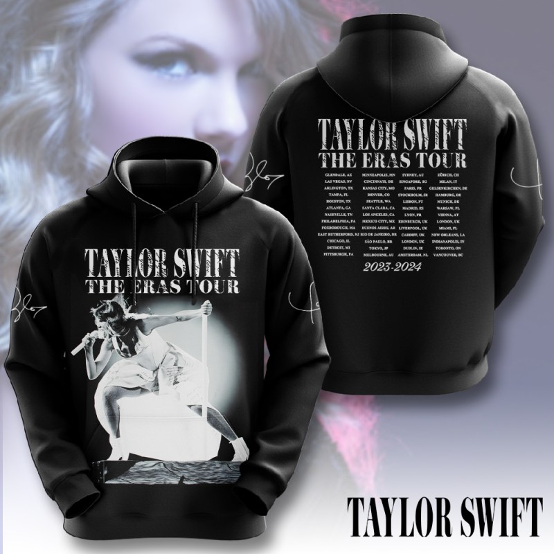 Taylor Swift Hoodie HOATT6106 Yuna 1 Taylor Swift Combo 3D Apparels IFDDCLEC0382 Idea Fanatic