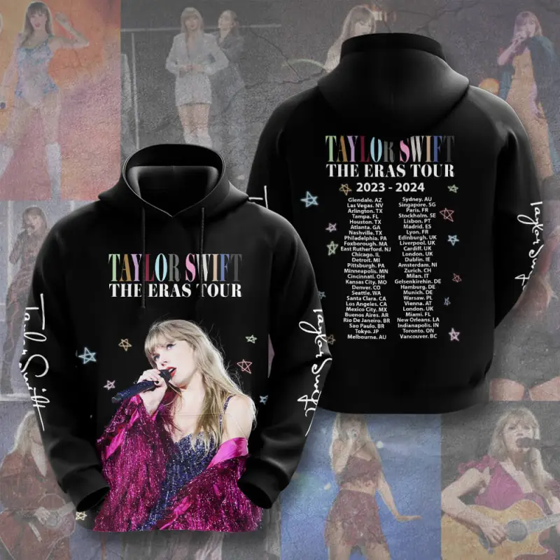 Taylor Swift Hoodie HOATT6139 Taylor Swift Combo 3D Apparels IFDDCLEC0389 Idea Fanatic