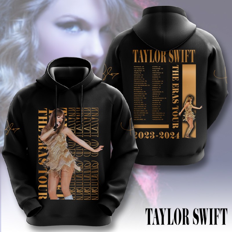 Taylor Swift Hoodie HOATT6141 Yuna Taylor Swift Combo 3D Apparels IFDDCLEC0390 Idea Fanatic