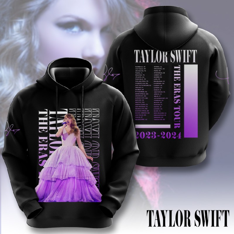 Taylor Swift Hoodie HOATT6157 Yuna Taylor Swift Combo 3D Apparels IFDDCLEC0391 Idea Fanatic