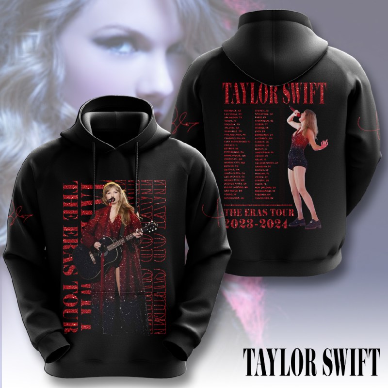 Taylor Swift Hoodie HOATT6159 Yuna Taylor Swift Combo 3D Apparels IFDDCLEC0393 Idea Fanatic