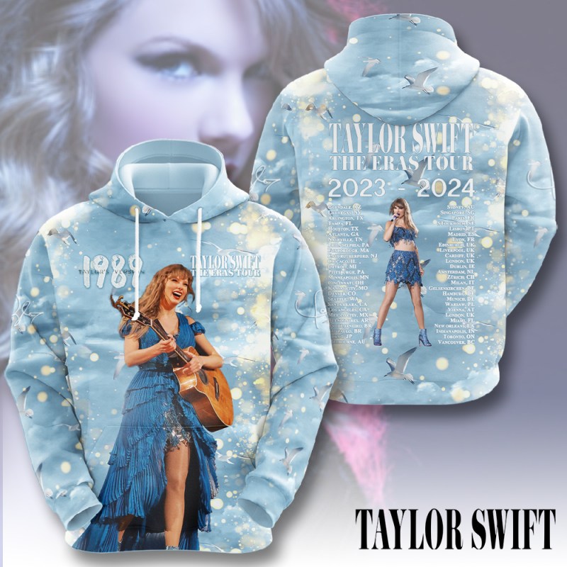 Taylor Swift Hoodie HOATT6173 Yuna Taylor Swift Combo 3D Apparels IFDDCLEC0405 Idea Fanatic