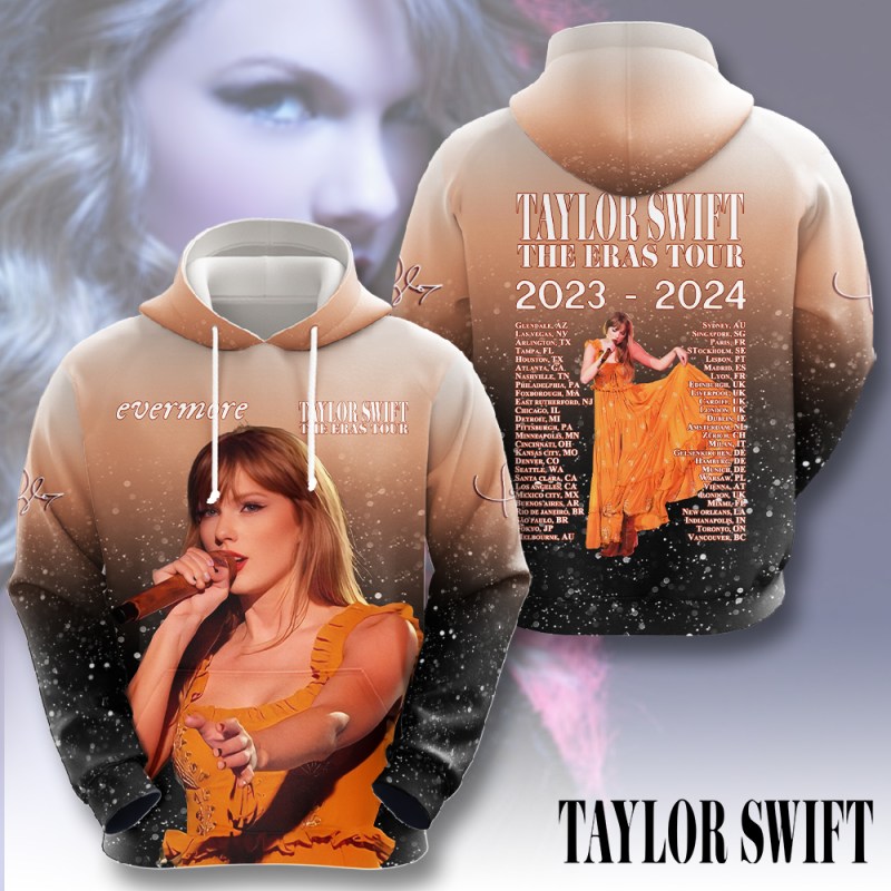 Taylor Swift Hoodie HOATT6176 Yuna Taylor Swift Combo 3D Apparels IFDDCLEC0408 Idea Fanatic